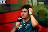 GP AZERBAIJAN, Lance Stroll (CDN) Aston Martin F1 Team in the FIA Press Conference.
10.06.2022. Formula 1 World Championship, Rd 8, Azerbaijan Grand Prix, Baku Street Circuit, Azerbaijan, Practice Day.
- www.xpbimages.com, EMail: requests@xpbimages.com © Copyright: XPB Images