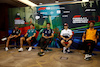 GP AZERBAIJAN, (L to R): Sergio Perez (MEX) Red Bull Racing; Lance Stroll (CDN) Aston Martin F1 Team; Alexander Albon (THA) Williams Racing; Yuki Tsunoda (JPN) AlphaTauri; e Daniel Ricciardo (AUS) McLaren, in the FIA Press Conference.
10.06.2022. Formula 1 World Championship, Rd 8, Azerbaijan Grand Prix, Baku Street Circuit, Azerbaijan, Practice Day.
- www.xpbimages.com, EMail: requests@xpbimages.com © Copyright: XPB Images