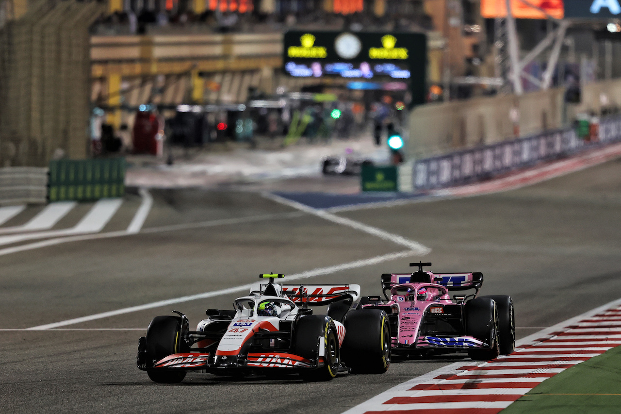 GP BAHRAIN, Mick Schumacher (GER) Haas VF-22.
20.03.2022. Formula 1 World Championship, Rd 1, Bahrain Grand Prix, Sakhir, Bahrain, Gara Day.
- www.xpbimages.com, EMail: requests@xpbimages.com © Copyright: Moy / XPB Images