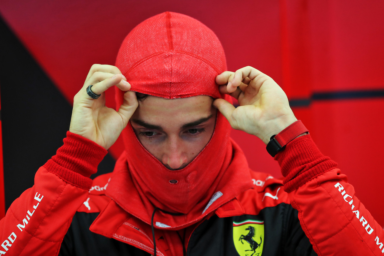GP BAHRAIN, Charles Leclerc (MON) Ferrari.
20.03.2022. Formula 1 World Championship, Rd 1, Bahrain Grand Prix, Sakhir, Bahrain, Gara Day.
 - www.xpbimages.com, EMail: requests@xpbimages.com © Copyright: Coates / XPB Images