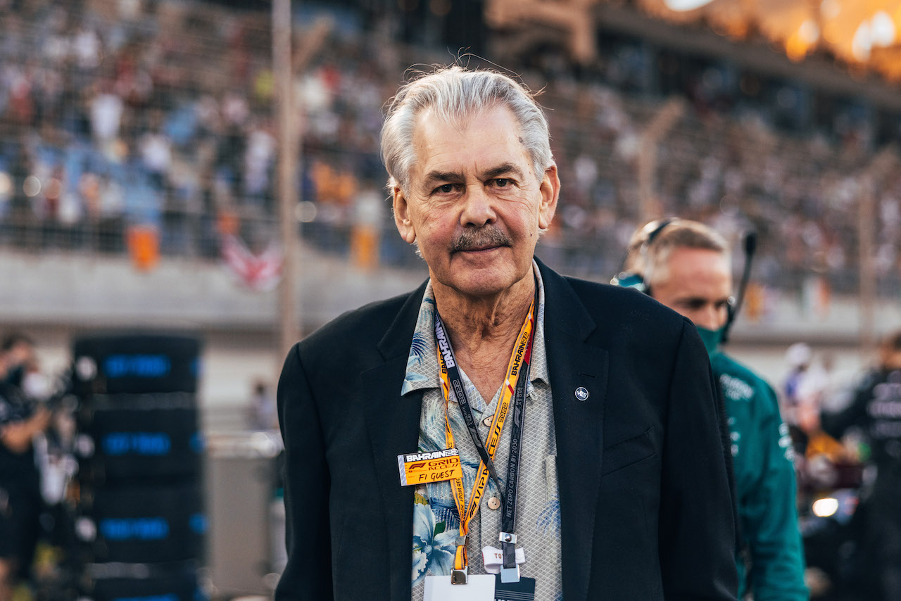 GP BAHRAIN, Gordon Murray (RSA) on the grid.
20.03.2022. Formula 1 World Championship, Rd 1, Bahrain Grand Prix, Sakhir, Bahrain, Gara Day.
- www.xpbimages.com, EMail: requests@xpbimages.com © Copyright: Bearne / XPB Images