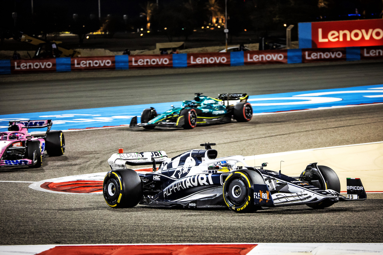 GP BAHRAIN, Pierre Gasly (FRA) AlphaTauri AT03.
20.03.2022. Formula 1 World Championship, Rd 1, Bahrain Grand Prix, Sakhir, Bahrain, Gara Day.
- www.xpbimages.com, EMail: requests@xpbimages.com © Copyright: Bearne / XPB Images