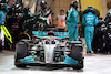 GP BAHRAIN, George Russell (GBR) Mercedes AMG F1 W13 pit stop.
20.03.2022. Formula 1 World Championship, Rd 1, Bahrain Grand Prix, Sakhir, Bahrain, Gara Day.
- www.xpbimages.com, EMail: requests@xpbimages.com © Copyright: Batchelor / XPB Images