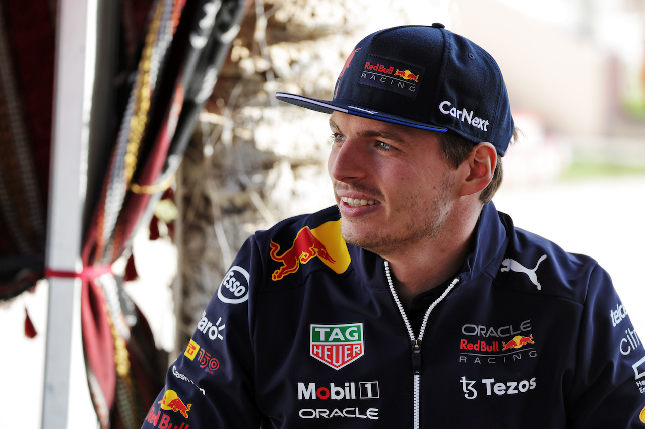 GP BAHRAIN, Max Verstappen (NLD) Red Bull Racing.
17.03.2022. Formula 1 World Championship, Rd 1, Bahrain Grand Prix, Sakhir, Bahrain, Preparation Day.
- www.xpbimages.com, EMail: requests@xpbimages.com © Copyright: Moy / XPB Images