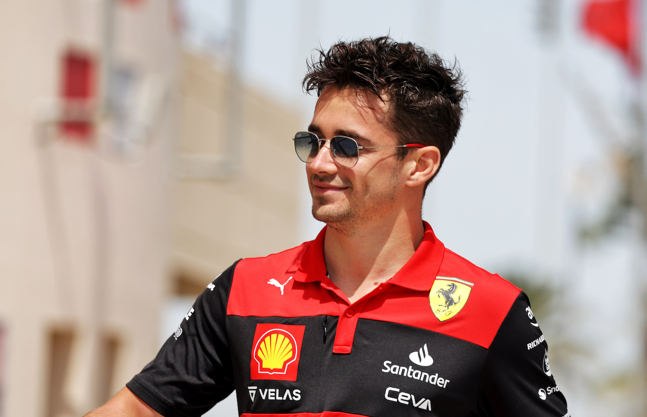 GP BAHRAIN, Charles Leclerc (MON) Ferrari.
17.03.2022. Formula 1 World Championship, Rd 1, Bahrain Grand Prix, Sakhir, Bahrain, Preparation Day.
- www.xpbimages.com, EMail: requests@xpbimages.com © Copyright: Bearne / XPB Images