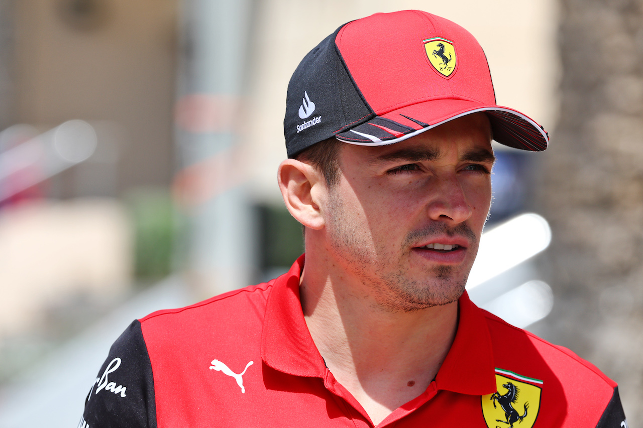 GP BAHRAIN, Charles Leclerc (MON) Ferrari.
17.03.2022. Formula 1 World Championship, Rd 1, Bahrain Grand Prix, Sakhir, Bahrain, Preparation Day.
- www.xpbimages.com, EMail: requests@xpbimages.com © Copyright: Batchelor / XPB Images
