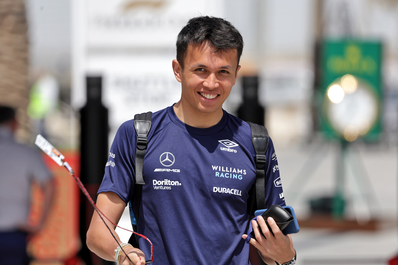 GP BAHRAIN, Alexander Albon (THA) Williams Racing.
17.03.2022. Formula 1 World Championship, Rd 1, Bahrain Grand Prix, Sakhir, Bahrain, Preparation Day.
- www.xpbimages.com, EMail: requests@xpbimages.com © Copyright: Bearne / XPB Images