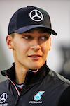 GP BAHRAIN, George Russell (GBR) Mercedes AMG F1.
17.03.2022. Formula 1 World Championship, Rd 1, Bahrain Grand Prix, Sakhir, Bahrain, Preparation Day.
 - www.xpbimages.com, EMail: requests@xpbimages.com © Copyright: Coates / XPB Images
