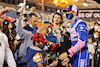 GP BAHRAIN, Esteban Ocon (FRA) Alpine F1 Team with fans in the pits.
17.03.2022. Formula 1 World Championship, Rd 1, Bahrain Grand Prix, Sakhir, Bahrain, Preparation Day.
- www.xpbimages.com, EMail: requests@xpbimages.com © Copyright: Moy / XPB Images