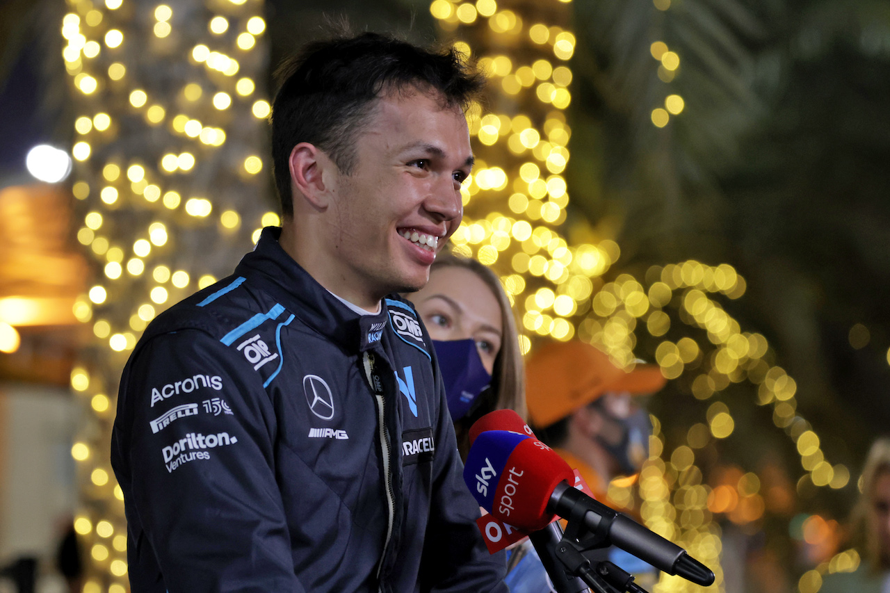 GP BAHRAIN, Alexander Albon (THA) Williams Racing.
19.03.2022. Formula 1 World Championship, Rd 1, Bahrain Grand Prix, Sakhir, Bahrain, Qualifiche Day.
- www.xpbimages.com, EMail: requests@xpbimages.com © Copyright: Bearne / XPB Images