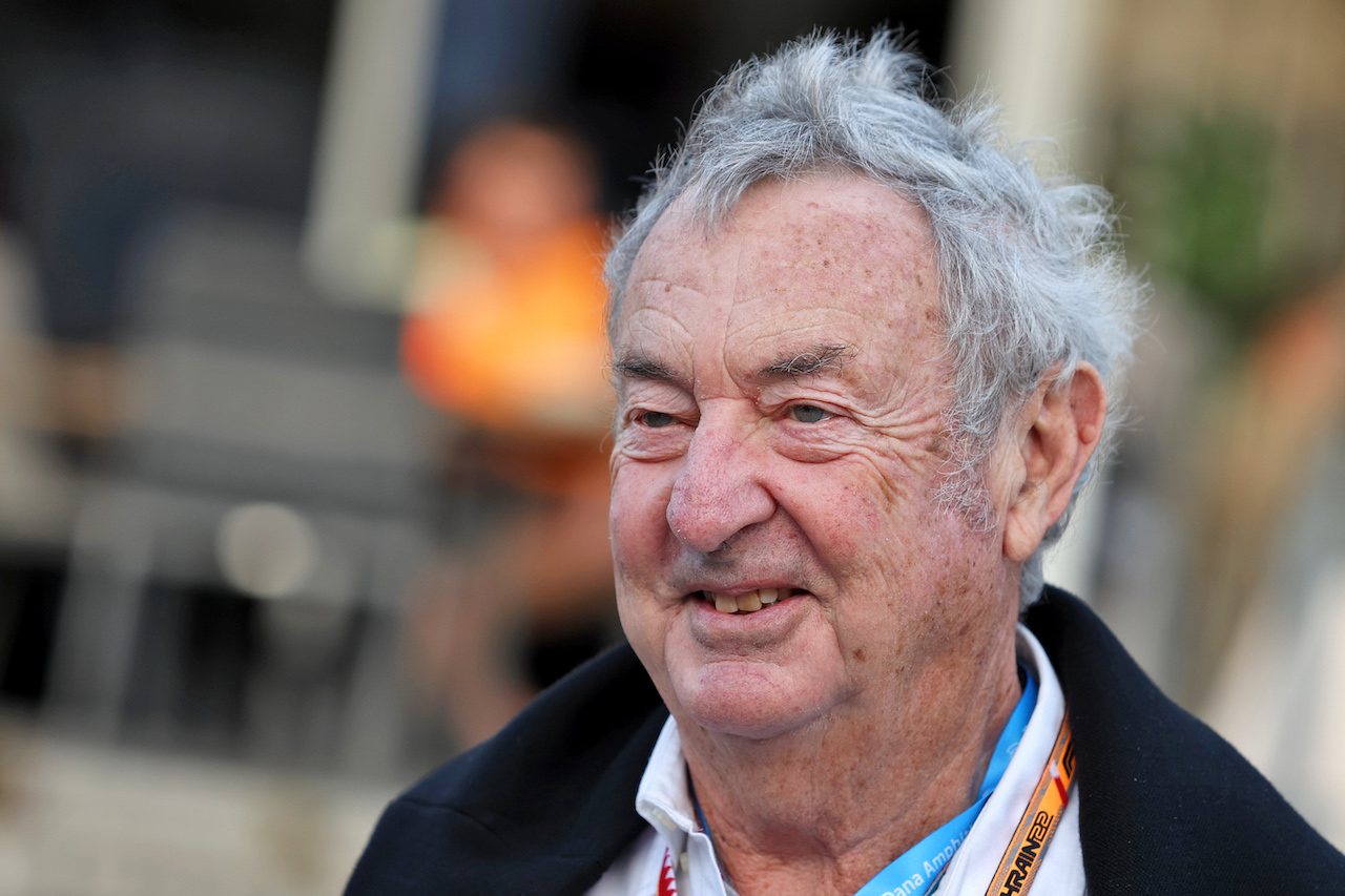 GP BAHRAIN, Nick Mason (GBR) Pink Floyd Drummer.
19.03.2022. Formula 1 World Championship, Rd 1, Bahrain Grand Prix, Sakhir, Bahrain, Qualifiche Day.
- www.xpbimages.com, EMail: requests@xpbimages.com © Copyright: Moy / XPB Images