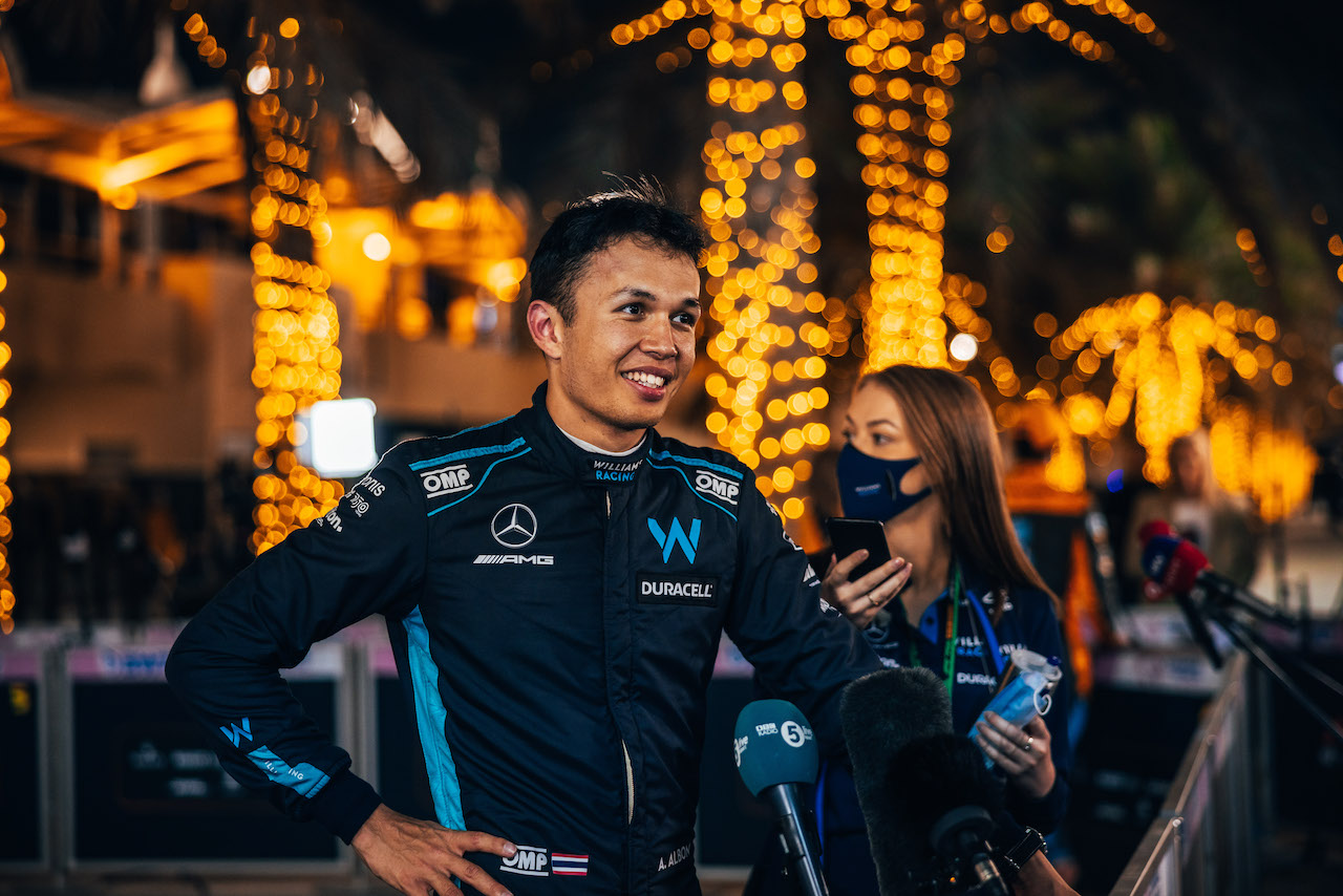 GP BAHRAIN, Alexander Albon (THA) Williams Racing.
19.03.2022. Formula 1 World Championship, Rd 1, Bahrain Grand Prix, Sakhir, Bahrain, Qualifiche Day.
- www.xpbimages.com, EMail: requests@xpbimages.com © Copyright: Bearne / XPB Images