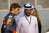 GP BAHRAIN, (L to R): Max Verstappen (NLD) Red Bull Racing with Mohammed Bin Sulayem (UAE) FIA President in qualifying parc ferme.
19.03.2022. Formula 1 World Championship, Rd 1, Bahrain Grand Prix, Sakhir, Bahrain, Qualifiche Day.
- www.xpbimages.com, EMail: requests@xpbimages.com © Copyright: Batchelor / XPB Images