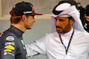 GP BAHRAIN, (L to R): Max Verstappen (NLD) Red Bull Racing with Mohammed Bin Sulayem (UAE) FIA President in qualifying parc ferme.
19.03.2022. Formula 1 World Championship, Rd 1, Bahrain Grand Prix, Sakhir, Bahrain, Qualifiche Day.
- www.xpbimages.com, EMail: requests@xpbimages.com © Copyright: Batchelor / XPB Images