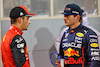 GP BAHRAIN, (L to R): Pole sitter Charles Leclerc (MON) Ferrari with Max Verstappen (NLD) Red Bull Racing in qualifying parc ferme.
19.03.2022. Formula 1 World Championship, Rd 1, Bahrain Grand Prix, Sakhir, Bahrain, Qualifiche Day.
- www.xpbimages.com, EMail: requests@xpbimages.com © Copyright: Batchelor / XPB Images