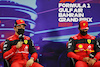 GP BAHRAIN, (L to R): Charles Leclerc (MON) Ferrari e team mate Carlos Sainz Jr (ESP) Ferrari in the post qualifying FIA Press Conference.
19.03.2022. Formula 1 World Championship, Rd 1, Bahrain Grand Prix, Sakhir, Bahrain, Qualifiche Day.
- www.xpbimages.com, EMail: requests@xpbimages.com © Copyright: Bearne / XPB Images