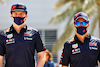 GP BAHRAIN, (L to R): Max Verstappen (NLD) Red Bull Racing with team mate Sergio Perez (MEX) Red Bull Racing.
19.03.2022. Formula 1 World Championship, Rd 1, Bahrain Grand Prix, Sakhir, Bahrain, Qualifiche Day.
- www.xpbimages.com, EMail: requests@xpbimages.com © Copyright: Batchelor / XPB Images
