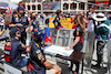 GP BAHRAIN, Max Verstappen (NLD) Red Bull Racing e Sergio Perez (MEX) Red Bull Racing sign autographs for the fans.
19.03.2022. Formula 1 World Championship, Rd 1, Bahrain Grand Prix, Sakhir, Bahrain, Qualifiche Day.
 - www.xpbimages.com, EMail: requests@xpbimages.com © Copyright: Coates / XPB Images