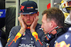 GP BAHRAIN, Max Verstappen (NLD) Red Bull Racing e Christian Horner (GBR) Red Bull Racing Team Principal.
19.03.2022. Formula 1 World Championship, Rd 1, Bahrain Grand Prix, Sakhir, Bahrain, Qualifiche Day.
- www.xpbimages.com, EMail: requests@xpbimages.com © Copyright: Batchelor / XPB Images