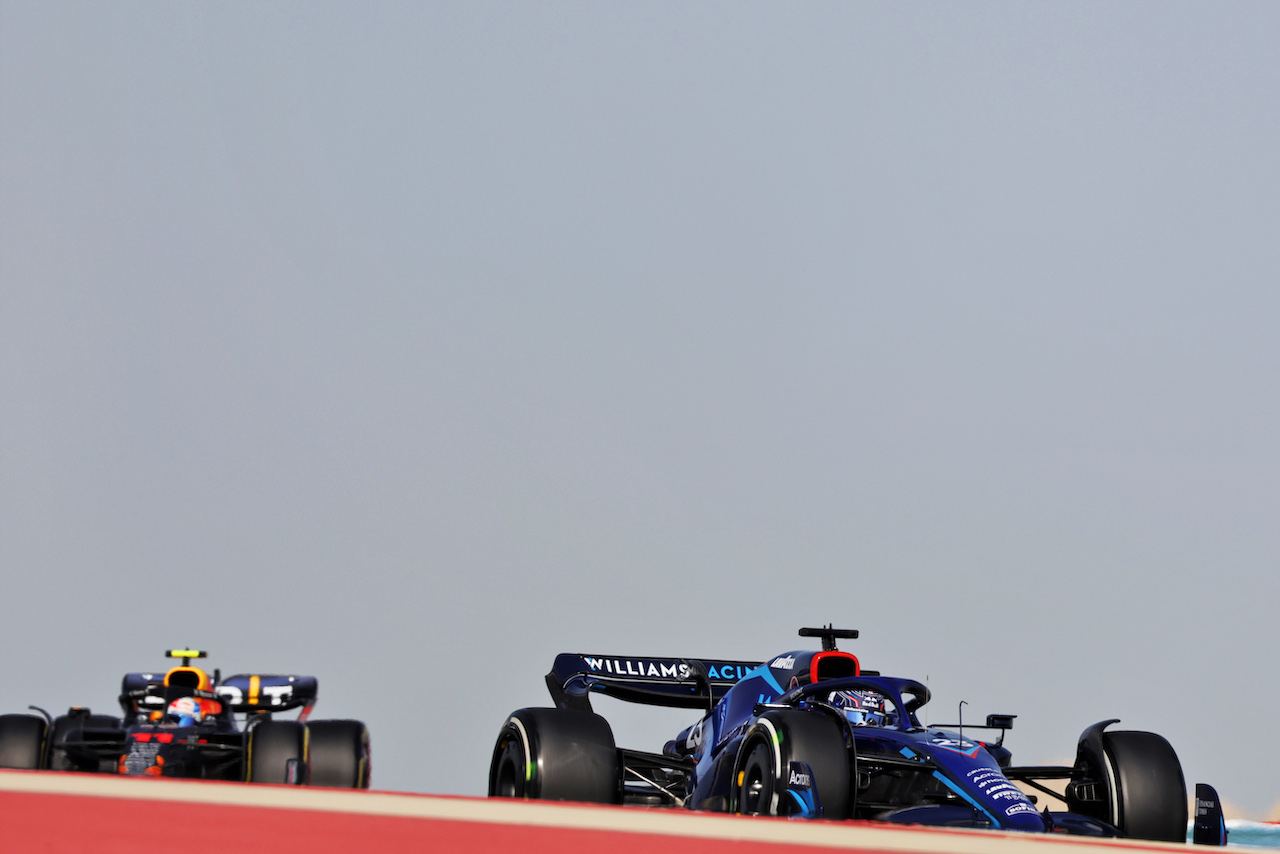 GP BAHRAIN, Alexander Albon (THA) Williams Racing FW44.
18.03.2022. Formula 1 World Championship, Rd 1, Bahrain Grand Prix, Sakhir, Bahrain, Practice Day
- www.xpbimages.com, EMail: requests@xpbimages.com © Copyright: Bearne / XPB Images