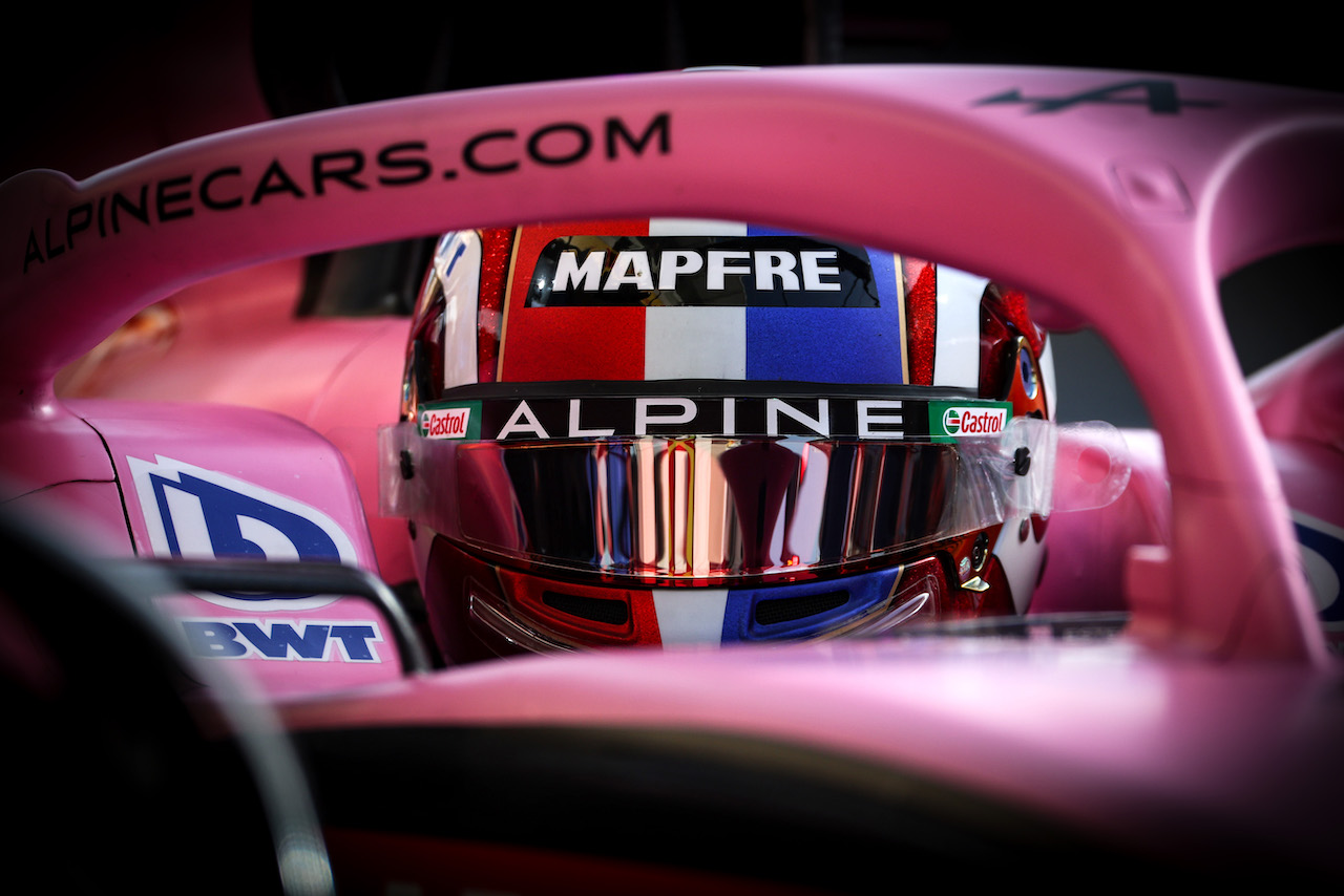 GP BAHRAIN, Esteban Ocon (FRA), Alpine F1 Team 
18.03.2022. Formula 1 World Championship, Rd 1, Bahrain Grand Prix, Sakhir, Bahrain, Practice Day
- www.xpbimages.com, EMail: requests@xpbimages.com ¬© Copyright: Charniaux / XPB Images