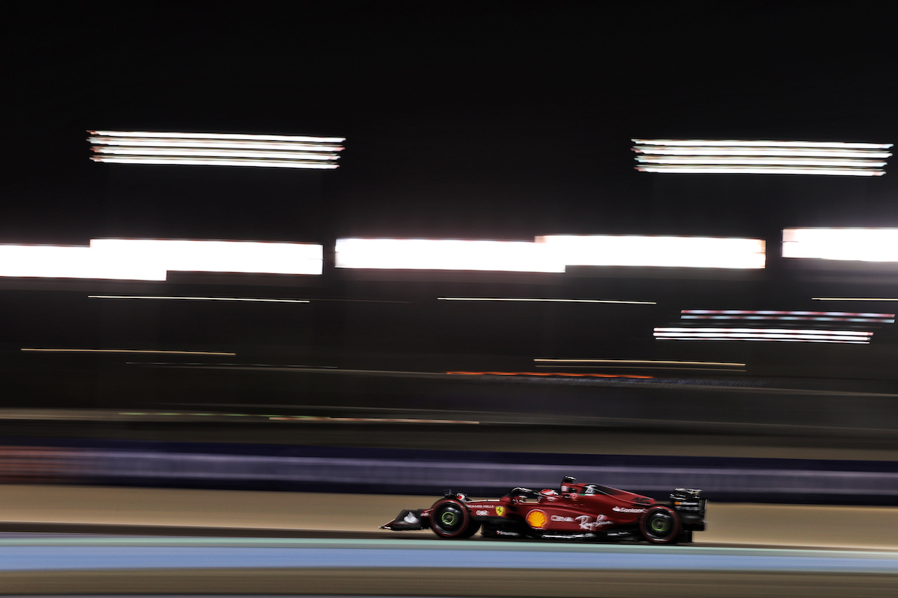 GP BAHRAIN, Charles Leclerc (MON) Ferrari F1-75.
18.03.2022. Formula 1 World Championship, Rd 1, Bahrain Grand Prix, Sakhir, Bahrain, Practice Day
- www.xpbimages.com, EMail: requests@xpbimages.com © Copyright: Moy / XPB Images
