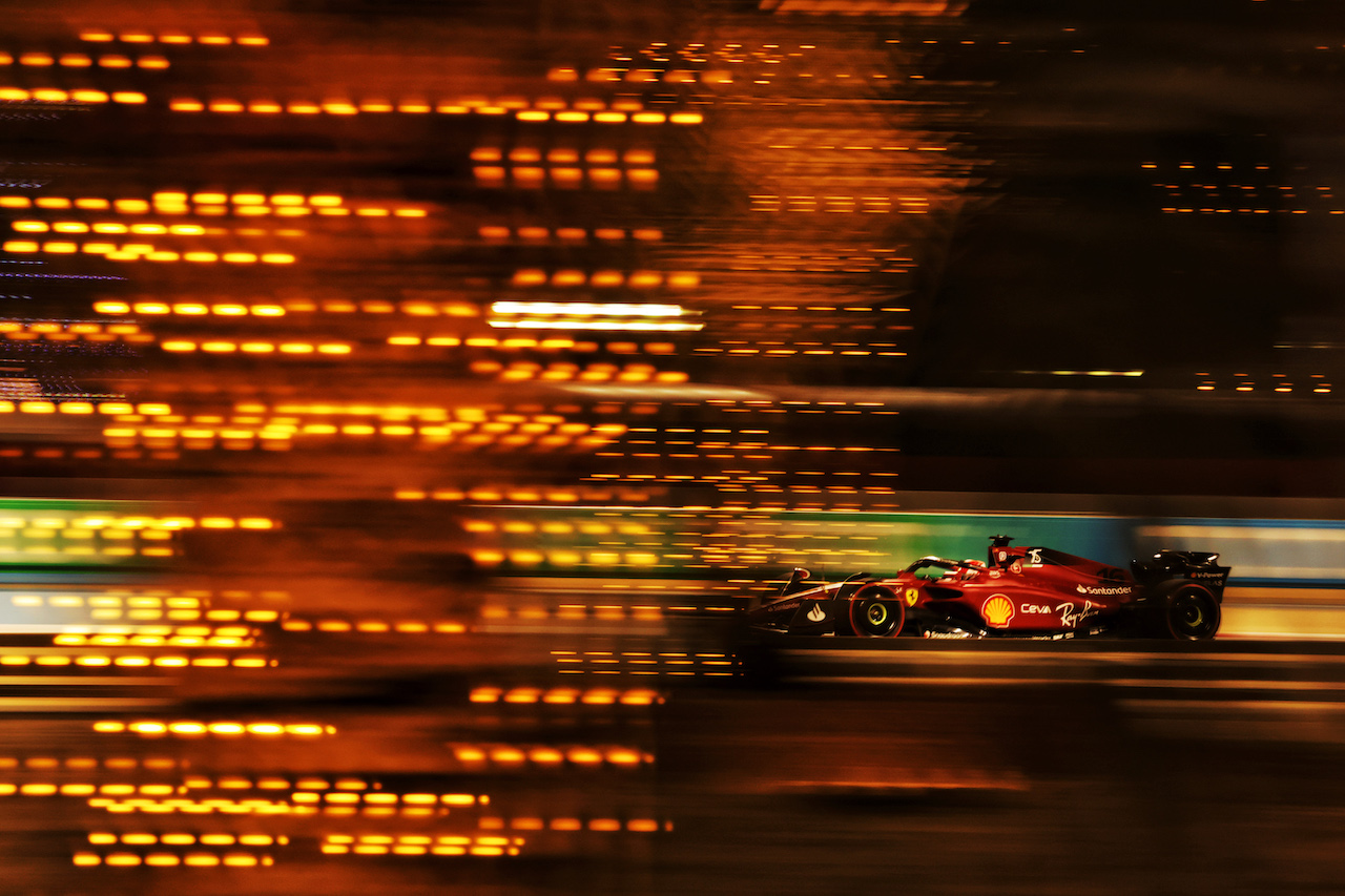 GP BAHRAIN, Charles Leclerc (MON) Ferrari F1-75.
18.03.2022. Formula 1 World Championship, Rd 1, Bahrain Grand Prix, Sakhir, Bahrain, Practice Day
- www.xpbimages.com, EMail: requests@xpbimages.com © Copyright: Bearne / XPB Images