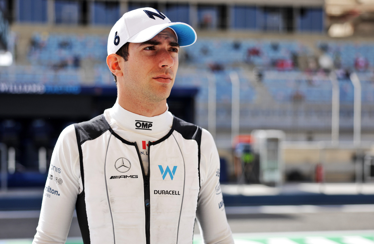 GP BAHRAIN, Nicholas Latifi (CDN) Williams Racing.
18.03.2022. Formula 1 World Championship, Rd 1, Bahrain Grand Prix, Sakhir, Bahrain, Practice Day
- www.xpbimages.com, EMail: requests@xpbimages.com © Copyright: Bearne / XPB Images