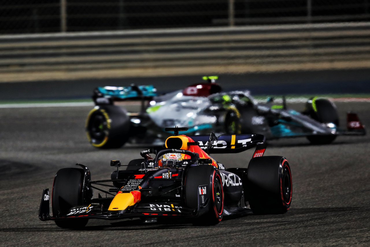 GP BAHRAIN, Max Verstappen (NLD) Red Bull Racing RB18.
18.03.2022. Formula 1 World Championship, Rd 1, Bahrain Grand Prix, Sakhir, Bahrain, Practice Day
 - www.xpbimages.com, EMail: requests@xpbimages.com © Copyright: Coates / XPB Images
