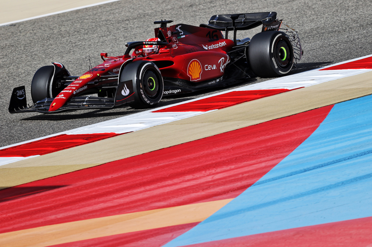 GP BAHRAIN, Charles Leclerc (MON) Ferrari F1-75.
18.03.2022. Formula 1 World Championship, Rd 1, Bahrain Grand Prix, Sakhir, Bahrain, Practice Day
- www.xpbimages.com, EMail: requests@xpbimages.com © Copyright: Moy / XPB Images