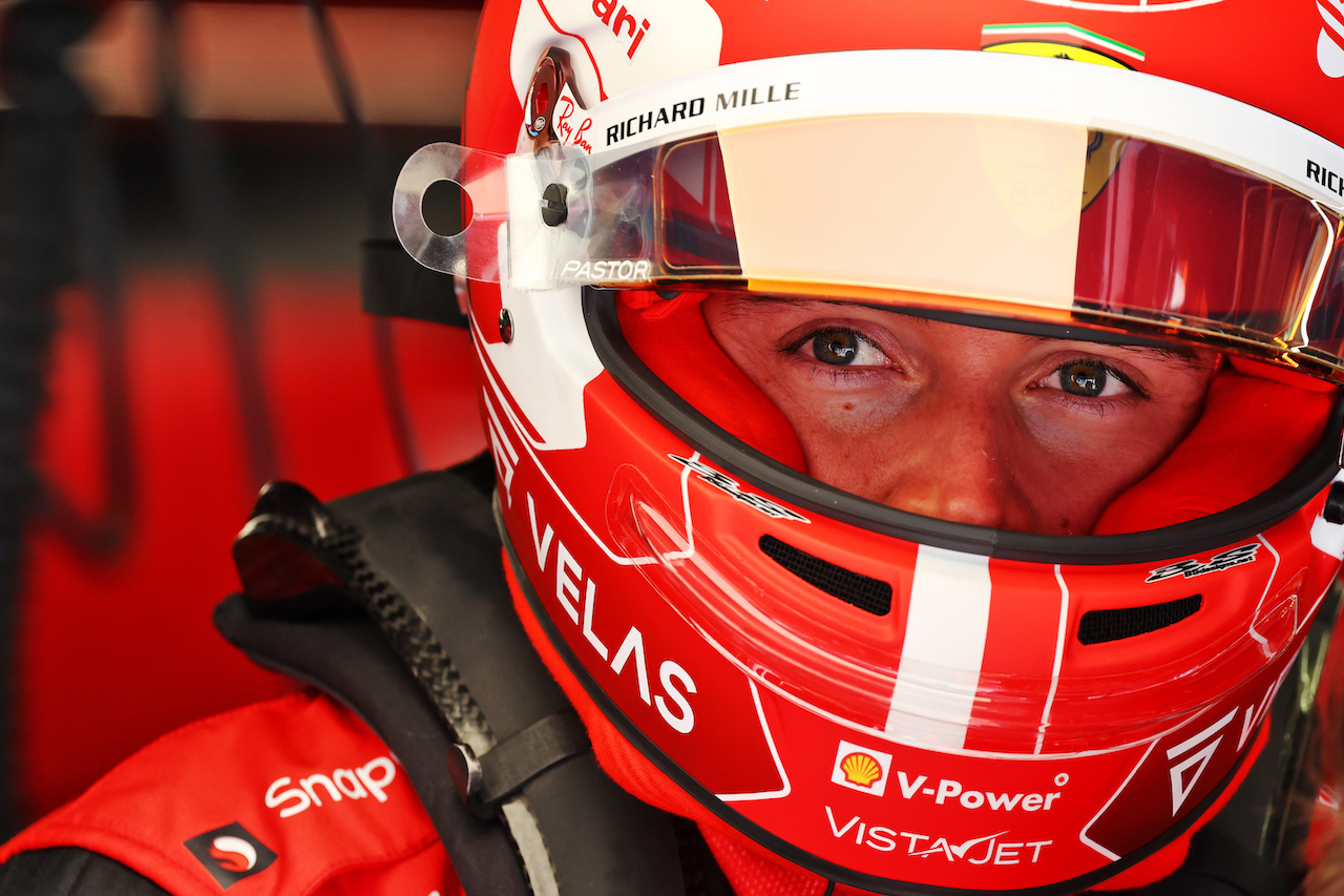 GP BAHRAIN, Charles Leclerc (MON) Ferrari.
18.03.2022. Formula 1 World Championship, Rd 1, Bahrain Grand Prix, Sakhir, Bahrain, Practice Day
- www.xpbimages.com, EMail: requests@xpbimages.com © Copyright: Batchelor / XPB Images