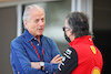 GP BAHRAIN, (L to R): Martin Reiss (SUI) Global Racing Group with Laurent Mekies (FRA) Ferrari Sporting Director.
18.03.2022. Formula 1 World Championship, Rd 1, Bahrain Grand Prix, Sakhir, Bahrain, Practice Day
 - www.xpbimages.com, EMail: requests@xpbimages.com © Copyright: Coates / XPB Images