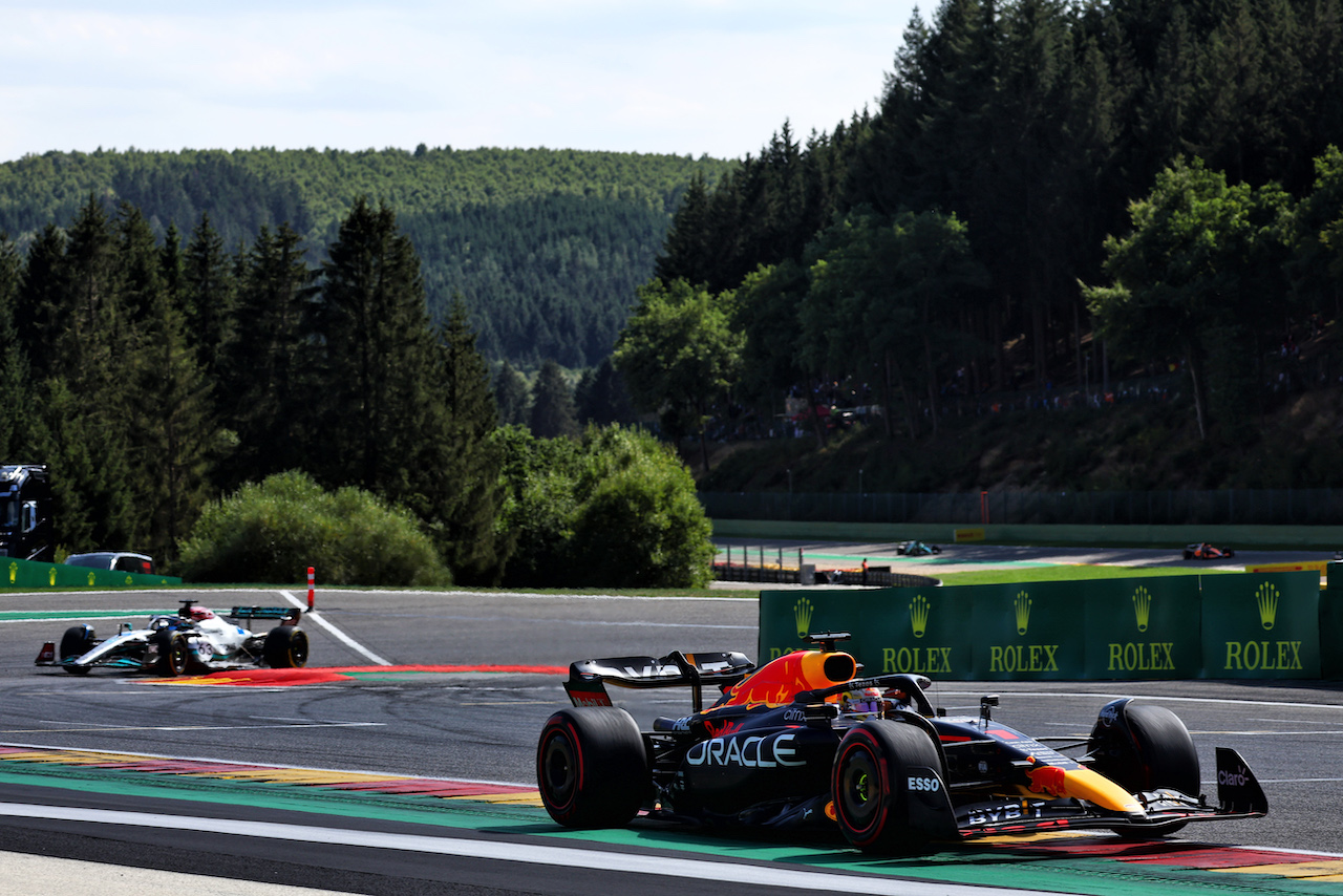 GP BELGIO, Max Verstappen (NLD) Red Bull Racing RB18.
28.08.2022. Formula 1 World Championship, Rd 14, Belgian Grand Prix, Spa Francorchamps, Belgium, Gara Day.
- www.xpbimages.com, EMail: requests@xpbimages.com © Copyright: Batchelor / XPB Images