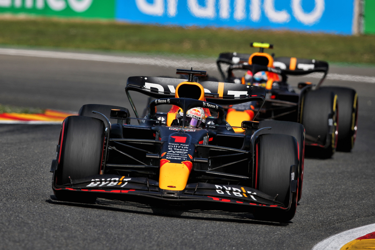 GP BELGIO, Max Verstappen (NLD) Red Bull Racing RB18.
28.08.2022. Formula 1 World Championship, Rd 14, Belgian Grand Prix, Spa Francorchamps, Belgium, Gara Day.
 - www.xpbimages.com, EMail: requests@xpbimages.com © Copyright: Coates / XPB Images