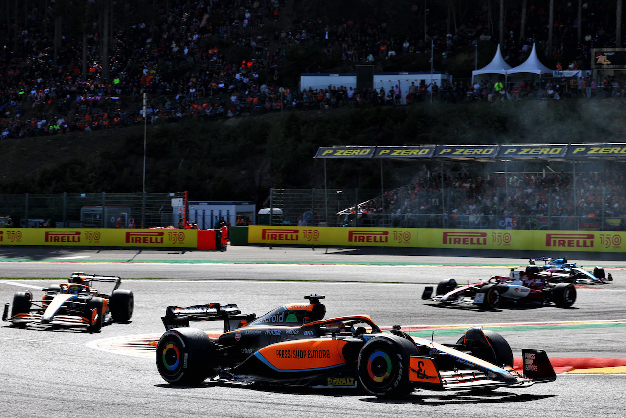 GP BELGIO, Daniel Ricciardo (AUS) McLaren MCL36.
28.08.2022. Formula 1 World Championship, Rd 14, Belgian Grand Prix, Spa Francorchamps, Belgium, Gara Day.
- www.xpbimages.com, EMail: requests@xpbimages.com © Copyright: Batchelor / XPB Images