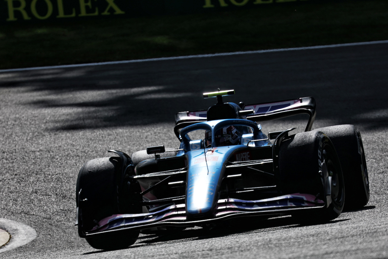 GP BELGIO, Esteban Ocon (FRA) Alpine F1 Team A522.
28.08.2022. Formula 1 World Championship, Rd 14, Belgian Grand Prix, Spa Francorchamps, Belgium, Gara Day.
- www.xpbimages.com, EMail: requests@xpbimages.com © Copyright: Bearne / XPB Images