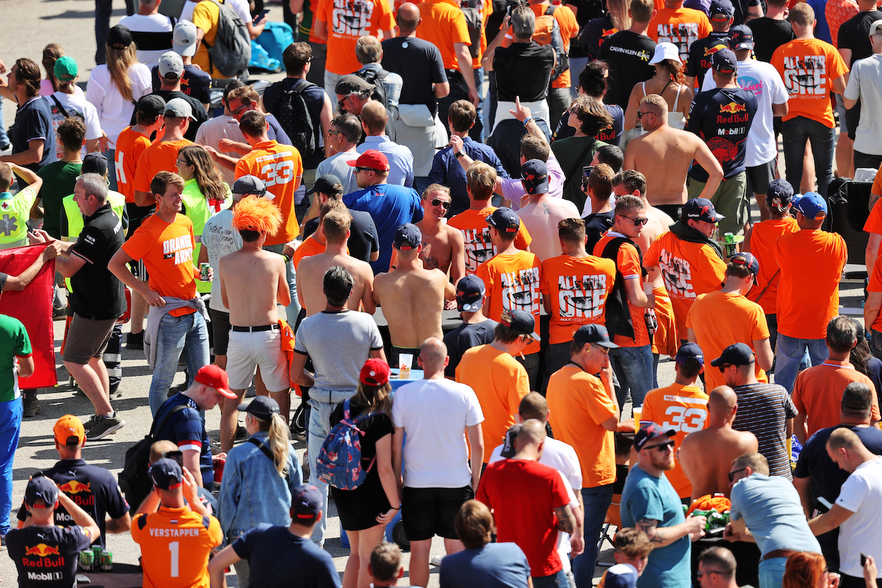 GP BELGIO, Circuit Atmosfera -fans.
28.08.2022. Formula 1 World Championship, Rd 14, Belgian Grand Prix, Spa Francorchamps, Belgium, Gara Day.
- www.xpbimages.com, EMail: requests@xpbimages.com © Copyright: Moy / XPB Images