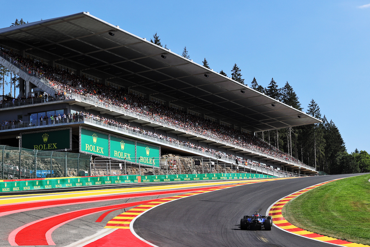 GP BELGIO, Alexander Albon (THA) Williams Racing FW44.
28.08.2022. Formula 1 World Championship, Rd 14, Belgian Grand Prix, Spa Francorchamps, Belgium, Gara Day.
- www.xpbimages.com, EMail: requests@xpbimages.com © Copyright: Moy / XPB Images