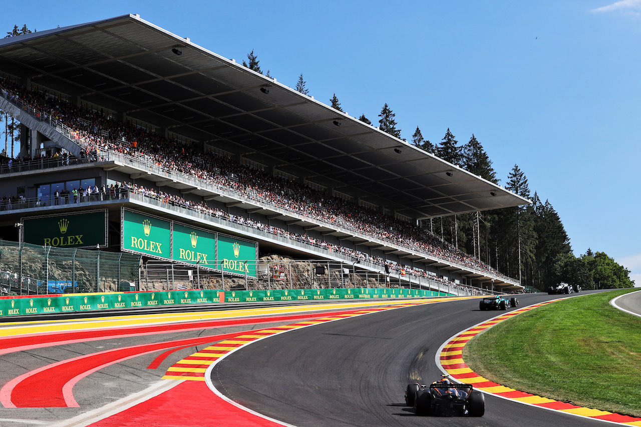 GP BELGIO, Lando Norris (GBR) McLaren MCL36.
28.08.2022. Formula 1 World Championship, Rd 14, Belgian Grand Prix, Spa Francorchamps, Belgium, Gara Day.
- www.xpbimages.com, EMail: requests@xpbimages.com © Copyright: Moy / XPB Images