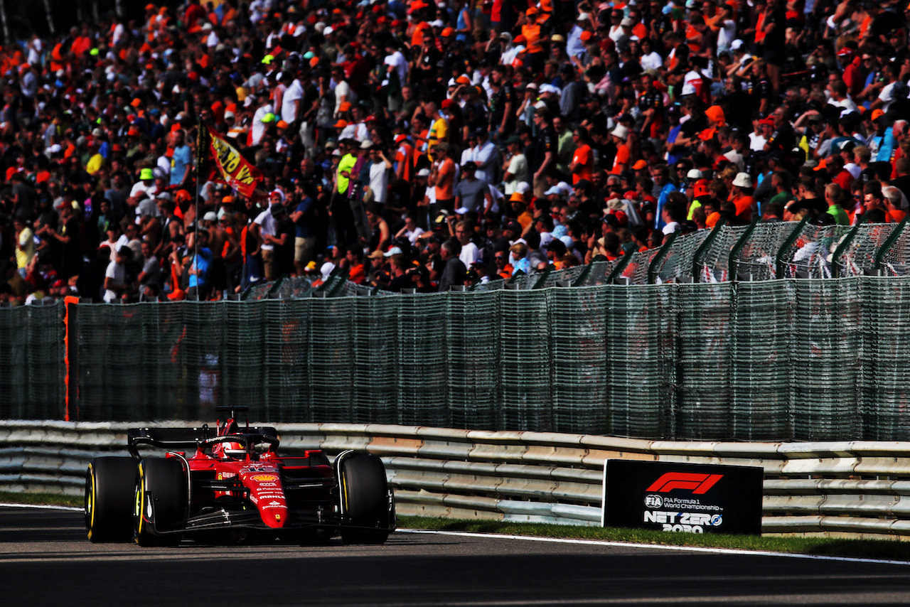 GP BELGIO, Charles Leclerc (MON) Ferrari F1-75.
28.08.2022. Formula 1 World Championship, Rd 14, Belgian Grand Prix, Spa Francorchamps, Belgium, Gara Day.
 - www.xpbimages.com, EMail: requests@xpbimages.com © Copyright: Coates / XPB Images