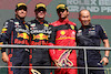 GP BELGIO, 1st place Max Verstappen (NLD) Red Bull Racing RB18, 2nd place Sergio Perez (MEX) Red Bull Racing RB18 e 3rd place Carlos Sainz Jr (ESP) Ferrari F1-75.
28.08.2022. Formula 1 World Championship, Rd 14, Belgian Grand Prix, Spa Francorchamps, Belgium, Gara Day.
- www.xpbimages.com, EMail: requests@xpbimages.com © Copyright: Batchelor / XPB Images