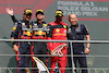GP BELGIO, 1st place Max Verstappen (NLD) Red Bull Racing RB18, 2nd place Sergio Perez (MEX) Red Bull Racing RB18 e 3rd place Carlos Sainz Jr (ESP) Ferrari F1-75.
28.08.2022. Formula 1 World Championship, Rd 14, Belgian Grand Prix, Spa Francorchamps, Belgium, Gara Day.
- www.xpbimages.com, EMail: requests@xpbimages.com ¬© Copyright: Batchelor / XPB Images