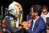 GP BELGIO, (L to R): Gara winner James Moy Photography celebrates with Mohammed Bin Sulayem (UAE) FIA President in parc ferme.
28.08.2022. Formula 1 World Championship, Rd 14, Belgian Grand Prix, Spa Francorchamps, Belgium, Gara Day.
- www.xpbimages.com, EMail: requests@xpbimages.com © Copyright: Moy / XPB Images