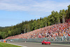 GP BELGIO, Carlos Sainz Jr (ESP) Ferrari on the drivers parade.
28.08.2022. Formula 1 World Championship, Rd 14, Belgian Grand Prix, Spa Francorchamps, Belgium, Gara Day.
 - www.xpbimages.com, EMail: requests@xpbimages.com © Copyright: Coates / XPB Images