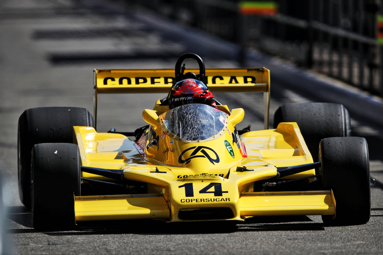 GP BELGIO, Emerson Fittipaldi (BRA) in his Copersucar.
25.08.2022. Formula 1 World Championship, Rd 14, Belgian Grand Prix, Spa Francorchamps, Belgium, Preparation Day.
 - www.xpbimages.com, EMail: requests@xpbimages.com © Copyright: Coates / XPB Images