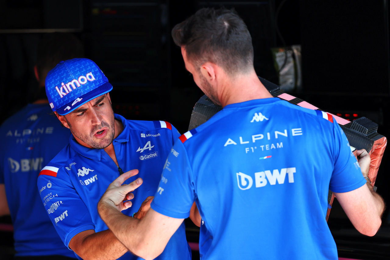 GP BELGIO, Fernando Alonso (ESP) Alpine F1 Team.
25.08.2022. Formula 1 World Championship, Rd 14, Belgian Grand Prix, Spa Francorchamps, Belgium, Preparation Day.
- www.xpbimages.com, EMail: requests@xpbimages.com © Copyright: Moy / XPB Images