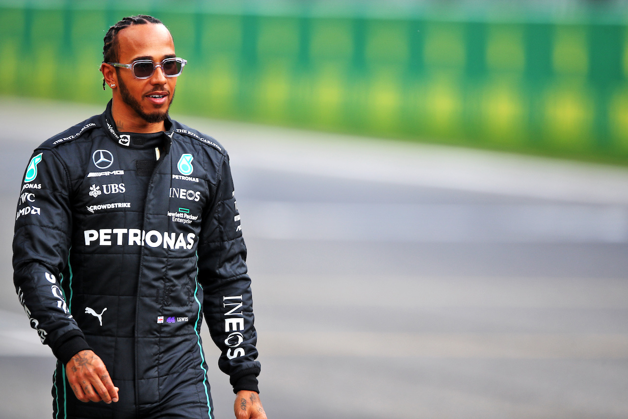 GP BELGIO, Lewis Hamilton (GBR) Mercedes AMG F1.
25.08.2022. Formula 1 World Championship, Rd 14, Belgian Grand Prix, Spa Francorchamps, Belgium, Preparation Day.
 - www.xpbimages.com, EMail: requests@xpbimages.com © Copyright: Coates / XPB Images