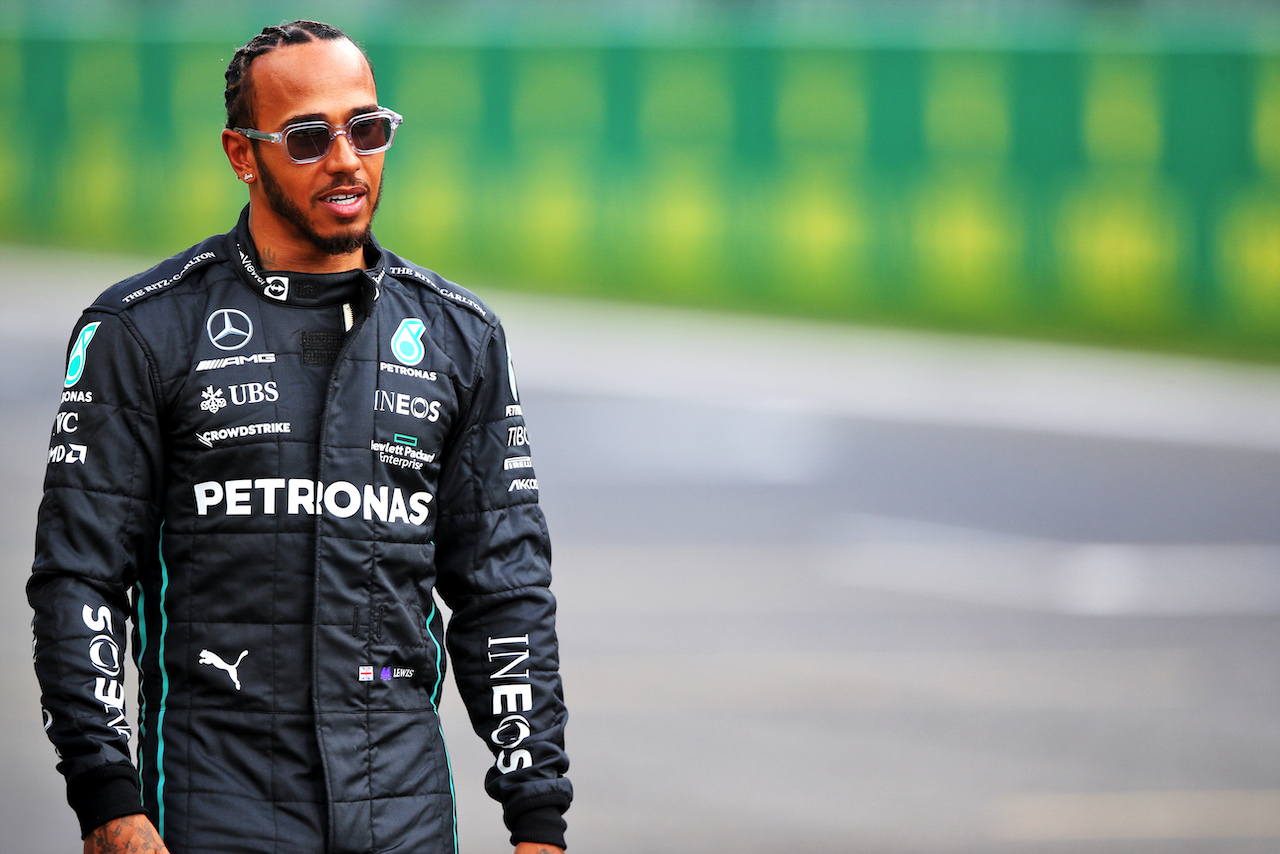 GP BELGIO, Lewis Hamilton (GBR) Mercedes AMG F1.
25.08.2022. Formula 1 World Championship, Rd 14, Belgian Grand Prix, Spa Francorchamps, Belgium, Preparation Day.
 - www.xpbimages.com, EMail: requests@xpbimages.com © Copyright: Coates / XPB Images