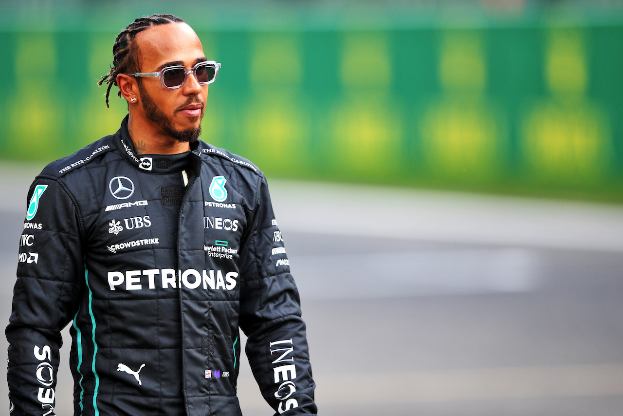 GP BELGIO, Lewis Hamilton (GBR) Mercedes AMG F1.
25.08.2022. Formula 1 World Championship, Rd 14, Belgian Grand Prix, Spa Francorchamps, Belgium, Preparation Day.
 - www.xpbimages.com, EMail: requests@xpbimages.com © Copyright: Coates / XPB Images