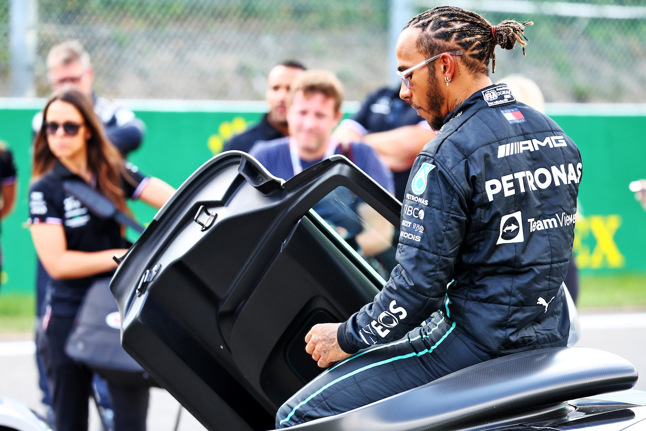GP BELGIO, Lewis Hamilton (GBR) Mercedes AMG F1.
25.08.2022. Formula 1 World Championship, Rd 14, Belgian Grand Prix, Spa Francorchamps, Belgium, Preparation Day.
- www.xpbimages.com, EMail: requests@xpbimages.com © Copyright: Batchelor / XPB Images
